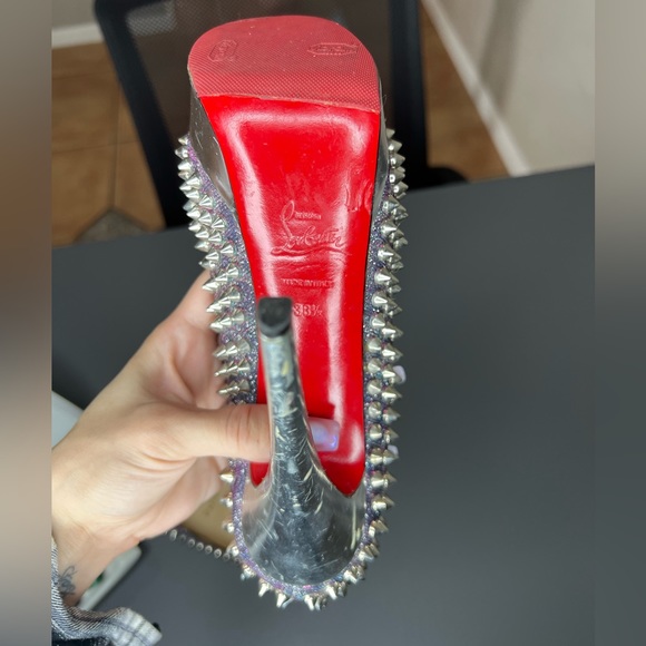 Christian Louboutin Platform Heels size 8.5 - Picture 6 of 11